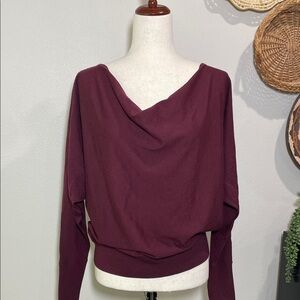 Women’s Patagonia Merino Wool Sweater Burgundy Wine Size Medium